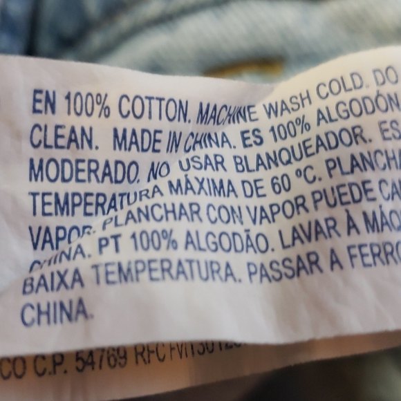 Forever 21 Distressed Denim Apron Overalls Shorts Meduim - Picture 7 of 7